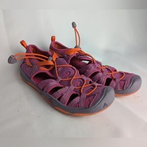 KEEN Kid Sandals Size 3 US Pink And Orange Washable